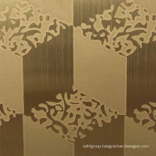 1.6mm manufacture stainless steel color decorative sheet